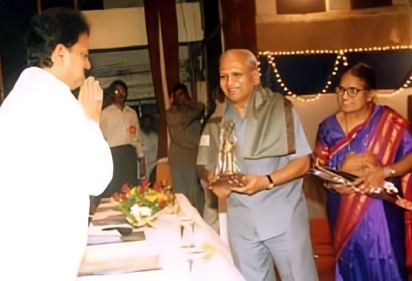 An Award By Janata Sahakari Bank, Pune